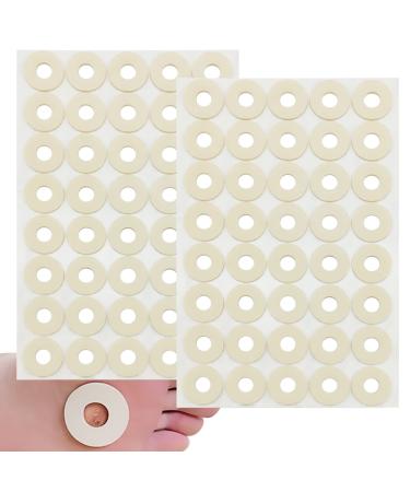 Tikfoam Corn Cushions 80Pcs Soft Callus Cushions 1/8 Thick Sweatproof Corn cushions for Feet Toe and Foot Protectors