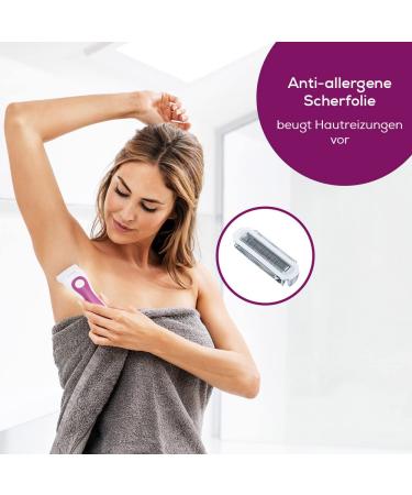 Beurer HL 36 Submission Set - 2 Anti-Allergenic Shear Films & Peeling Attachment for Women's Razors | Skin-Friendly Hair Removal - Buy Online on GoSupps.com