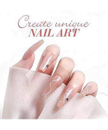 1/4pcs Nail Art Painting Pen Set - Quick Dry Acrylic Graffiti Pens for DIY Nail Beauty - 1mm Tip for Acrylic Natural & Gel Nails (4 Colors) - Buy Online on GoSupps.com
