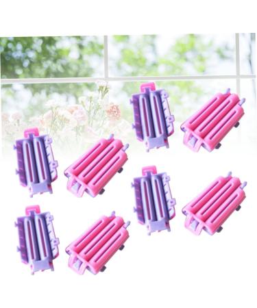 SOESFOUFU Styling Curler Hair Grip Curlers Roller Curling Wand Curling Clip Hair Travel Foam Roller Rosy - Buy Online on GoSupps.com