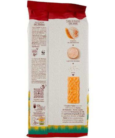  Italian Gourmet E.R. Mulino Bianco Salted Crackers with Durable Flour 500g + Italian Polpa Goumet 400g Set of 3 - Buy Online on GoSupps.com