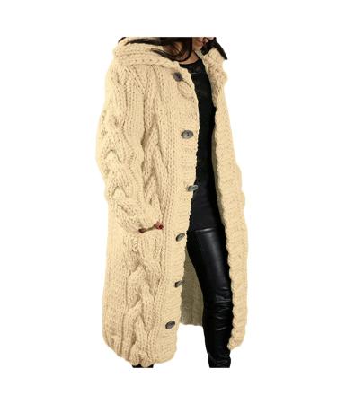 Genetic ladies quilted jacket warm zipp winter jacket with belt bag coat warm extra long jacket women coat autumn down jacket women winter with hooded quilted coat women beige xxl