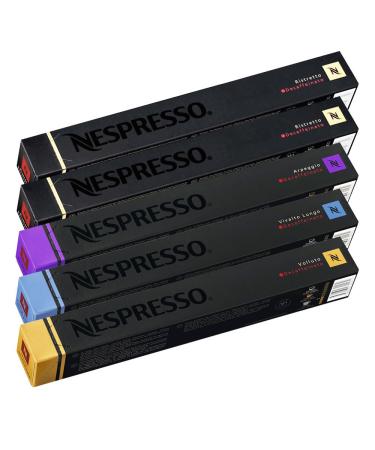 Nespresso Originalline capsules: Decaffeinated mixed variety
