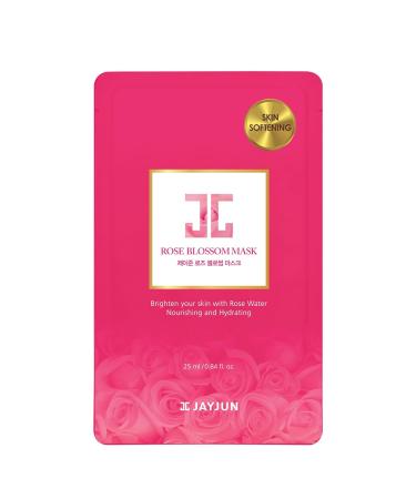 JAYJUN Rose Blossom Mask - Hydrating & Brightening Pack of 10 Sheets (0.84 fl. oz / 25ml) - Shop Internationally - Buy Online on GoSupps.com