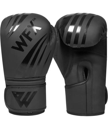 WFX Leather Boxing Gloves - Professional MMA Kickboxing & Muay Thai Sparring - 12 oz Training Gear for Ultimate Combat Performance - Buy Online on GoSupps.com