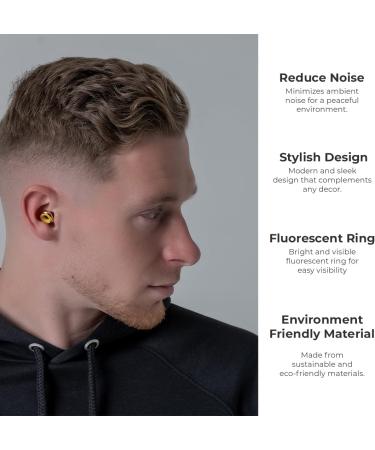 Peace Earplugs Live - High-Fidelity Reusable Ear Plugs | 18 dB Noise Reduction for Concerts Festivals DJs & Sleeping - International Shipping - Buy Online on GoSupps.com