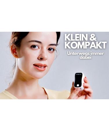 Pulsoximeter - Accurate Blood Oxygen Meter | OLED Finger Oximeter | SPO2 Pulse Measuring Device for Home Use - Buy Online on GoSupps.com