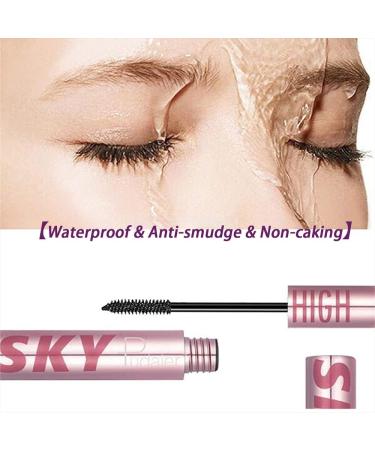 4D/5D Waterproof Lengthening Curling Mascara 4d Sky Mascara Millionlemon Black and Waterproof Smudge Proof Long Lasting Thicking Curling Mascara (2pcs) - Buy Online on GoSupps.com