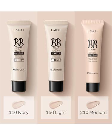vsilay BB Cream Moisturizing Full Coverage Foundation Color Corrector Moisturizing Cream BB Cream for Women Men - Buy Online on GoSupps.com