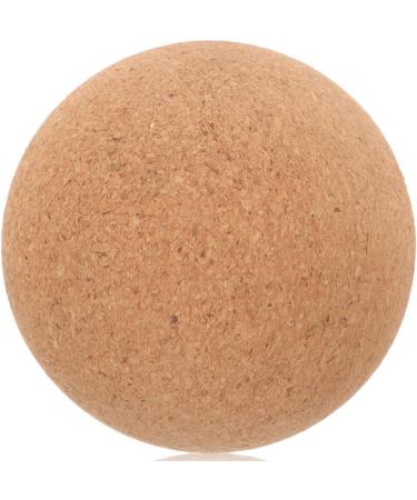 Besportble 10cm Cork Massage Ball - High-Density Deep Tissue Massage Relief for Yoga & Trigger Points - Buy Online on GoSupps.com