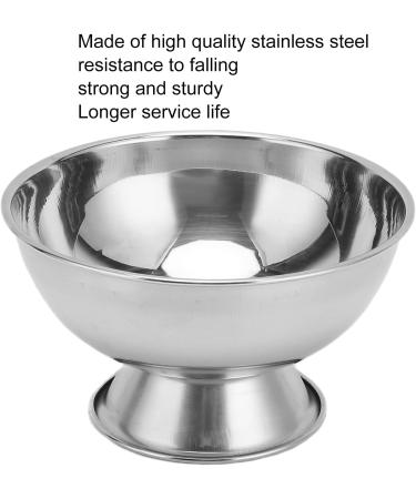 Stainless Steel Shaving Foam Bowl - Large Capacity & Durable Design for Effortless Shaving - Buy Online on GoSupps.com