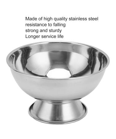 Premium Stainless Steel Shaving Foam Bowl - Natudeco Shaving Soap Bowl for Men | Perfect Gift for Boyfriends Husbands & Dads on Birthday & Father's Day - Buy Online on GoSupps.com