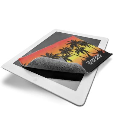 Personalized Tropical Sunset Microfiber Screen Cleaner - YouCustomizeIt | Customizable & Eco-Friendly Screen Cleaning Solution - Buy Online on GoSupps.com