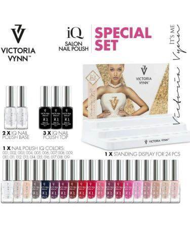 Victoria Vynn iQ Nail Polish 19 COLORS New WITHOUT USING A UV/LED LAMP 006 Smokiest Plum - Buy Online on GoSupps.com