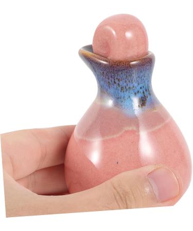 BIUDECO Beauty Salon Supplies Ceramic Japanese Soy Sauce Dispenser Mini Lotion Red Tool Kit Cosmetic 5.5 7.5cm Red - Buy Online on GoSupps.com