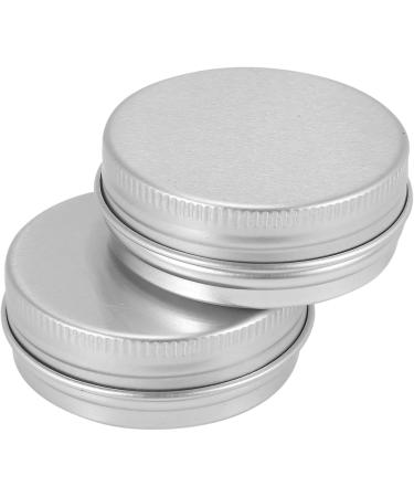 KVSERT 30 Pack Round Metal Lip Balm Tins Screw Top Containers (28.3g) - Buy Online on GoSupps.com