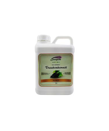 Grape seed oil cold pressed 5 liters for massages massage oil body oil massage product moisturizing and nourishing