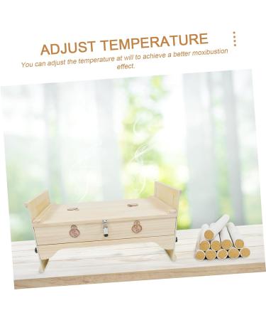 Buy Solustre Moxibustion Box - Moxa Device & Sticks | Unique Eiche | International Shipping - Buy Online on GoSupps.com