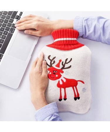 Shop MAIES 2L Heat Bottle - Knitted Embroidery Water Bag for Optimal Warmth | International Shipping Available - Buy Online on GoSupps.com