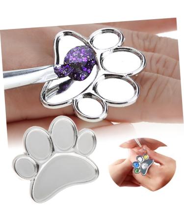 Buy POPETPOP Silver Rings Nail Art Palette | Medium Manicure Tray for Stunning Nail Designs - International Shipping Available - Buy Online on GoSupps.com