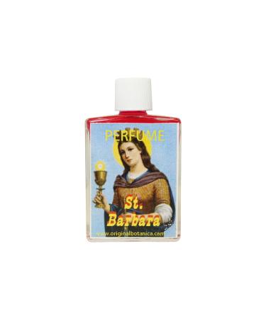 Original Botanica Saint Barbara Perfume Cologne Spiritual for Magic and Rituals Protection Healing 1 oz