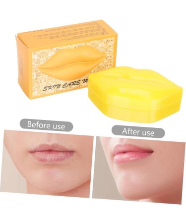 Angoily 6 Boxes Overnight Lip Lip Madk Lip Care Product Gel Lip Sleeping Lip Filler Hydrating Lip Patch Lip Care Necessity Miss Moisturize Lip Balm - Buy Online on GoSupps.com