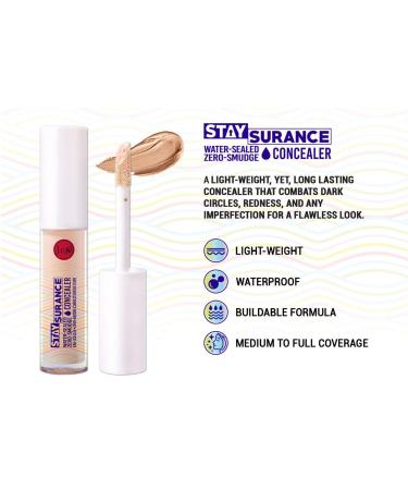 J.Cat Beauty Stay-surance Water-Sealed/Zero-Smudge Concealer - Cappuccino - Buy Online on GoSupps.com