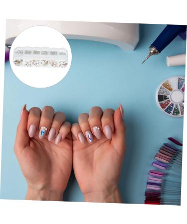 BIUDECO Nail Diamonds 1 Box Nail Drill Nail Stickers for Nail Art Nail Art Gems s for Acrylic Nails Jewelry Nail Decoration Glitter Rhinestone Nails Nail Art Studs Nail Art Decor Glass - Buy Online on GoSupps.com