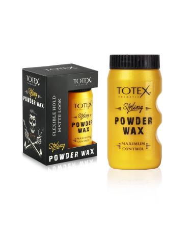 Totex Hair Styling Texturizing Powder Wax - Volumizing Thickening Dust Powder Flexible Hold Matte Look Maximum Control for Men & Woman 20 gr (Pack Of 1)