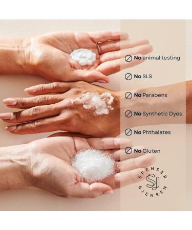 Spenser & Jensen Calming Lavender & Chamomile Epsom Bath Salts - 3 LB | Soothing Bath Soak for Muscle Relief - Buy Online on GoSupps.com