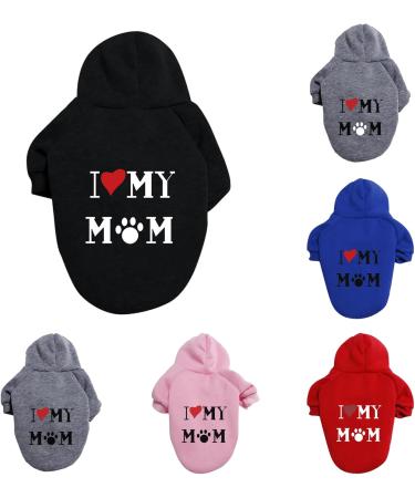 Shop Waterproof Dog Coat - Winter Jacket for Puppies & Medium Dogs | Warm Fleece Sweater & Autumn Hoodie (2XL 11111DEBKA-Black) - Buy Online on GoSupps.com