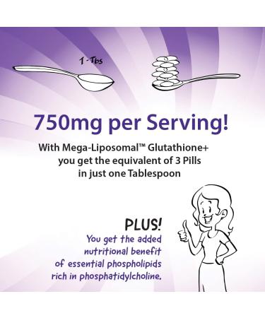 Aurora Nutrascience Mega-Liposomal Glutathione + Vitamin C - 750 mg Organic Fruit Flavor, 16 fl oz - Buy Online on GoSupps.com