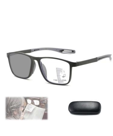 Manly Kicks Reading Glasses Men Manlykicks Reading Glasses Manly Kicks Photochromic Reading Glasses Men Presbyopic Glasses Black Discoloration 200