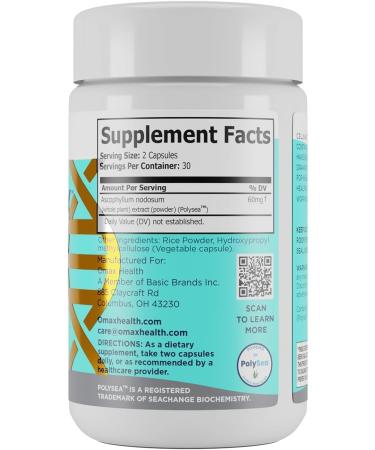 Cellmax - Optimize Cellular Health with Clinically Proven PolySea Seaweed Extract | Antioxidant Protection Collagen Production & Immune Support | Sustainable & Pure Formula - Buy Online on GoSupps.com