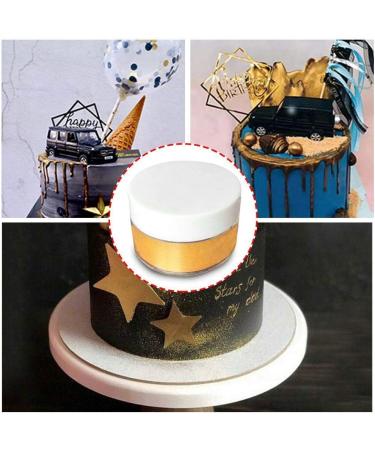 Edible Gloss Powder Color Food Decoration 5g Gold/Silver Decoration Wedding Cake For Birthday Party - Buy Online on GoSupps.com