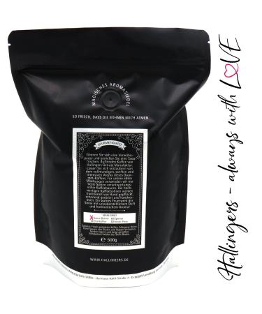 Hallingers No.Seven - Unlacened Ethiopian Gourmet Coffee (500g) | Perfect Mother's Day & Father's Day Gift | New Home & New Year's Eve Recovery - Buy Online on GoSupps.com