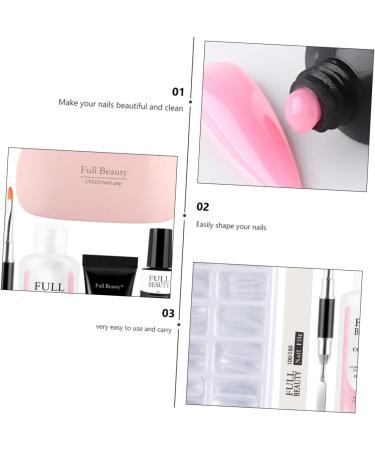 Housoutil 2 Sets Manicure Tools Set Poly Extension Nail Kit Poly Extension Kit Nail Extension Cosmetology Kit Professional Nail Manicure Nail Extended Accessory Tool Major Gel Plastic - Buy Online on GoSupps.com