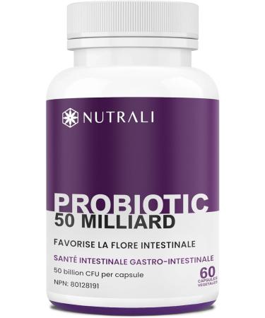 50 BILLION Daily Probiotic for Men & Women 15 Strains Active Culture. Relieves Bloating and Constipation Improved Digestion and Gut Health Supplement Non-GMO Vegan Gluten Free. 60 Powerful Easy to Swallow Capsules. 60 count (Pack of 1) - Buy Online on GoSupps.com