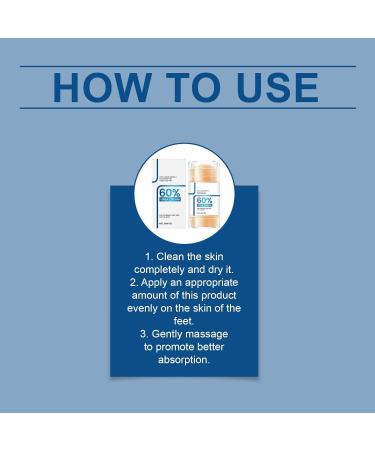  JIAOY Urea cream 60% 60% urea cream for cracked heels and dry skin repairing cream for cracked heels - Moisturizing cream for hands and feet - Skin softening cream - Buy Online on GoSupps.com