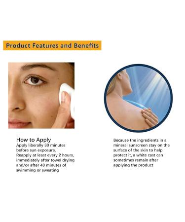 Mineral Sunscreen Stick SPF 50 | Water-Resistant UVA/UVB Protection | Non-Sticky Moisturizing Balm for Men & Women - 15g - Buy Online on GoSupps.com