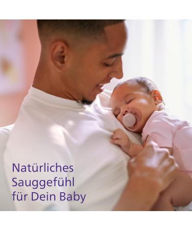 Buy Philips Avent Pacifier Set for Girls (0-6 Mo) - 4 Pack with Sterilization Boxes | Day & Night Collection - Buy Online on GoSupps.com