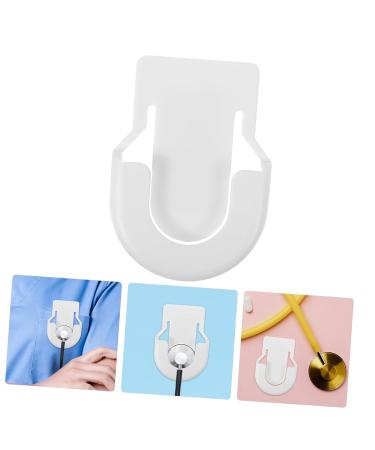 White Small Hanging Buckle Supply Replacement Holder for Doctors & Nurses | International Shipping Available - Buy Online on GoSupps.com