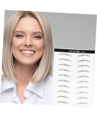 Beavorty 2 Pairs Makeup Stencil Makeup Stickers Eyebrow Stickers for Makeup Cosmetic Tool Miss Natural - Buy Online on GoSupps.com