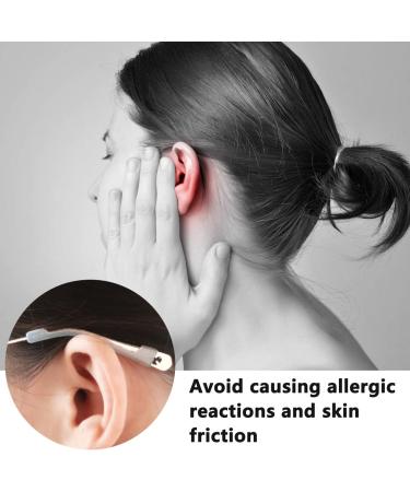 6 Pairs Silicone Glasses Ear Pads & Hooks | Anti-Slip Ear Pillows for Comfort - Black & White - Buy Online on GoSupps.com