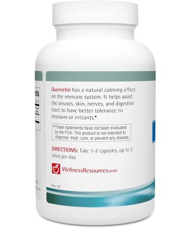 Quercetin 1000mg Immune Support Capsules - Vegan Non-GMO Allergy Relief - 100ct - Buy Online on GoSupps.com