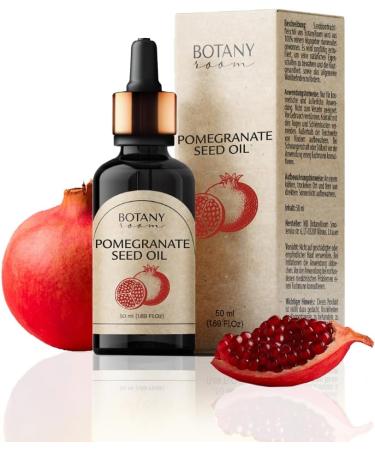 Huile de graines de grenade press e froid | 100 % naturelle | Huile pour la peau et les cheveux pour soin et r g n ration | Riche en antioxydants et acides gras om ga | Flacon en verre de 50 ml - Buy Online on GoSupps.com