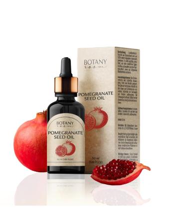 Huile de graines de grenade press e froid | 100 % naturelle | Huile pour la peau et les cheveux pour soin et r g n ration | Riche en antioxydants et acides gras om ga | Flacon en verre de 50 ml