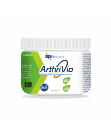 ArthriVio - Natural Pain Relief Topical Cream for Arthritis and Muscles Joints - Potent Analgesic & Anti-Inflammatory Ingredients for Immediate Relief (2)