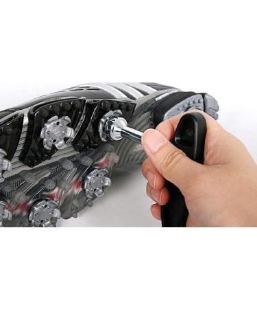 Laseners Golf Shoe Spike Wrench & Remover Tool - Black | Cleats Maintenance & Replacement | Golf Accessories - Buy Online on GoSupps.com