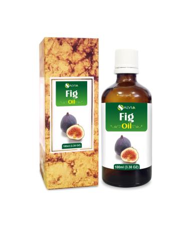 Salvia Fig Oil Pure and Natural Fig Oil I Skin Care (Moisturize Nourish Rejuvenate) Hair Care (Prevent Dry Brittle and Split Ends) Aromatherapy Oil 100 ML